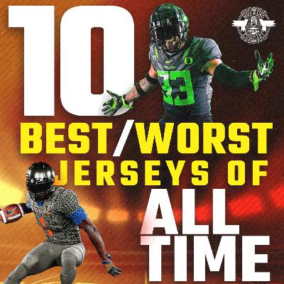 Ep.25-Mocking: Our Top 10 Best/Worst CFB Jerseys/CFB & NFL Predictions for Week 2