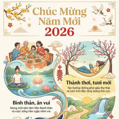 Thông điệp chúc mừng 2026!
