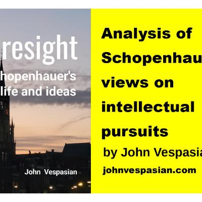 Analysis of Schopenhauer’s views on intellectual pursuits