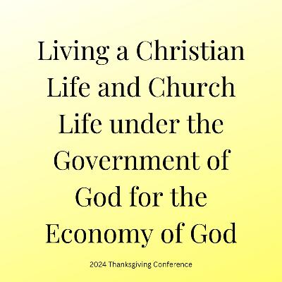 2024TGCw4d1-Enjoy the Riches of the Divine Life to become a Reproduction of Christ as our Model