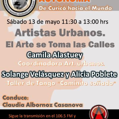 Artistas Urbanos. El arte se toma las calles - 13 de mayo