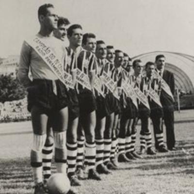Corinthians 1x1 Palmeiras - Paulista de 1954 - Pedro Luiz #10