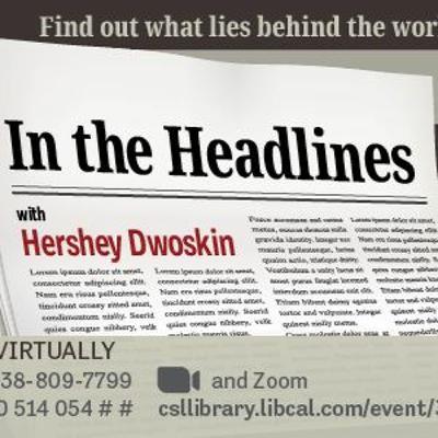 #444 "In the Headlines" with Hershey Dwoskin - Feb 13 2024