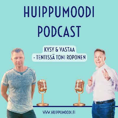 Kysy & vastaa - tentissä Toni Roponen