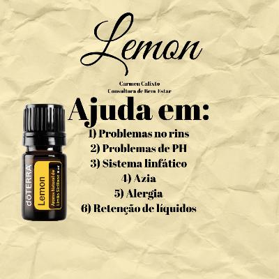 Lemon Óleo Essencial (Limão Siciliano)