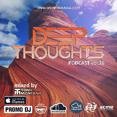 Deep Thoughts podcast # 36 with Dj Tony Montana 31.01.2025 #36
