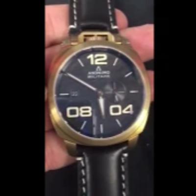 Anonimo Militare Automatic Bronze Black Dial - Review