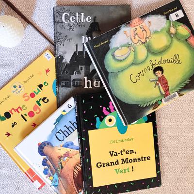 5 lectures pour enfants sur le thème d'Halloween