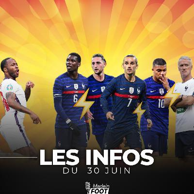 Le JT du 30/06 : Le vestiaire de l'équipe de France au bord de l'implosion, Ramos contacte le PSG, l'Angleterre en 1/4 de l'Euro Le JT du 30/06 : Le vestiaire de l'équipe de France au bord de l'implosion, Ramos contacte le PSG, l'Angleterre en 1/4 de l'Euro