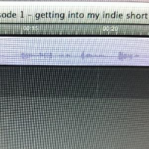 Episode 1 - getting into my indie short film