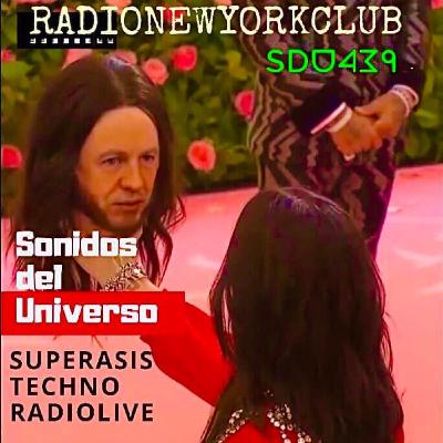 439.- SUPERASIS Presents: SONIDOS DEL UNIVERSO (SDU439) TECHNO RadioLive NYC 27.10.20