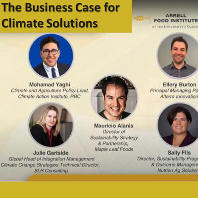 Business Case for Climate Solutions - Arrell Food Summit