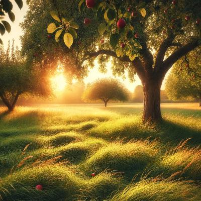 (ohne Musik) Mo, 17.11. Entspannt einschlafen - Im Schatten der Apfelbäume