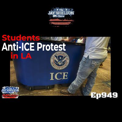 Students Anti-ICE Protest in LA