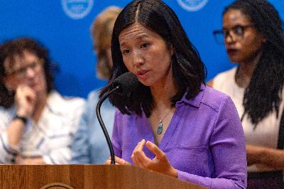 Boston Mayor Michelle Wu wants to talk about crime