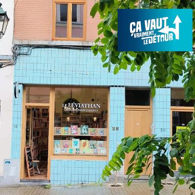 Saint-Gilles vaut vraiment le Détour (4) : Prison, tunnel, rossignol, BD et Librairie Le Léviathan