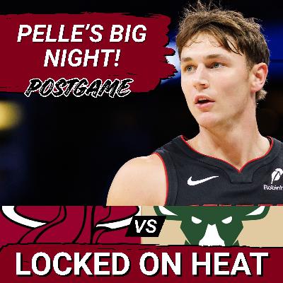 How Pelle Larsson's Career Night Fueled Heat's 7th Straight Win vs Bucks