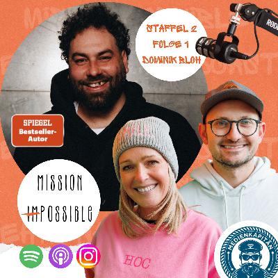 Episode 2.1. • Spiegel Bestseller-Autor Dominik Bloh • Vom Leben auf der Straße zur Stimme der Gesellschaft