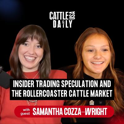 213: Insider Trading Speculation and the Rollercoaster Cattle Market with Samantha Cozza-Wright