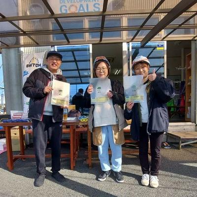 4月14日OA 防災キッチンカー We Love Tokushima!!!!!!号お披露目会✕防災ブース やってきました！