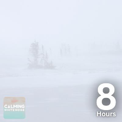 Blizzard Wind and Snowstorm Sounds for Sleep (8 Hours) | Cozy Cabin Fireplace Ambience