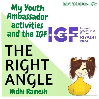 My Youth Ambassador activities and the IGF My Youth Ambassador activities and the IGF