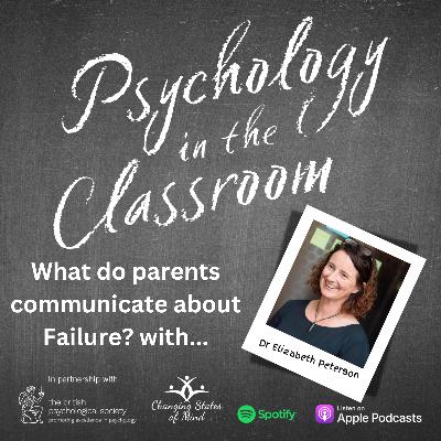 What do parents communicate about failure?