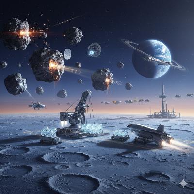 宇宙資源ビジネスの新時代:月と小惑星が拓く未来の経済圏 宇宙資源ビジネスの新時代:月と小惑星が拓く未来の経済圏