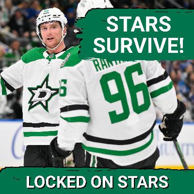 Dallas Stars Nearly LOSE Control—Thomas Harley and Jake Oettinger Rescue Win in St. Louis 4-3!