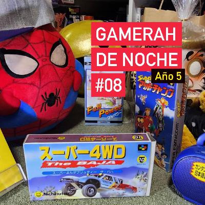 Gamerah de noche A5 #08: Club de Lectura VI - Juegos de carreras