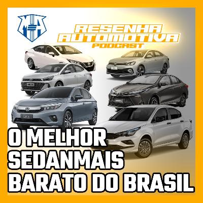 O melhor sedan mais barato do Brasil