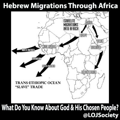 Hebrew Migrations Through Africa | What Do You Know About God & His Chosen People?