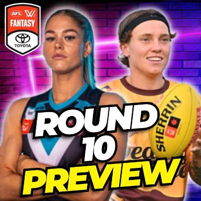 Round 10 Pre-Lockout Chat w/ @FreeKickJono | AFLW Fantasy 2025