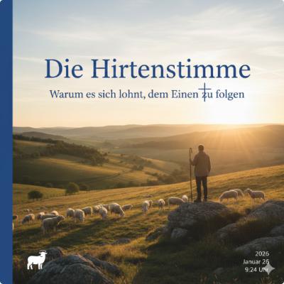 Die Hirtenstimme: Warum es sich lohnt, dem Einen zu folgen