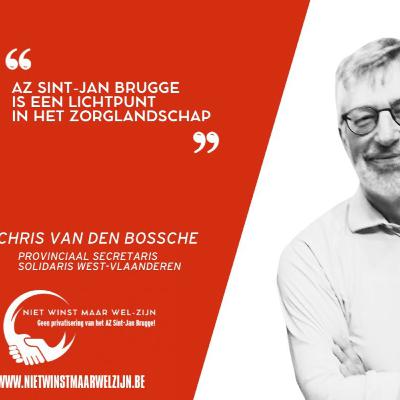 Chris Van den Bossche - Provinciaal secretaris Solidaris West-Vlaanderen