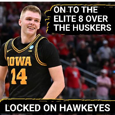 ECSTASY: Iowa Hawkeyes Elite Eight Bound —  Bennett Stirtz, Tate Sage DELIVER Epic Elite Eight Comeback