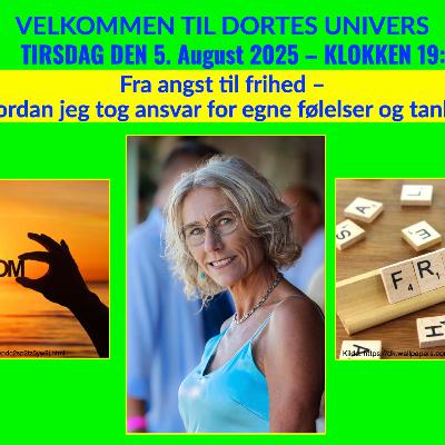 Fra angst til frihed. Hvordan jeg tog ansvar for egne følelser og tanker. Fra angst til frihed. Hvordan jeg tog ansvar for egne følelser og tanker.