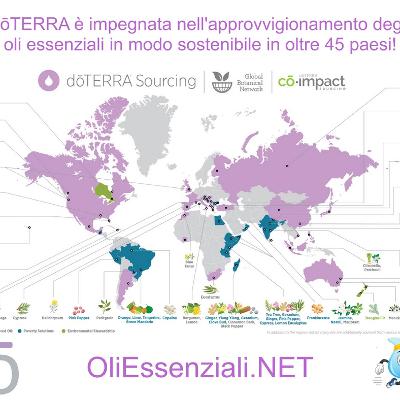 dōTERRA Co-Impact Sourcing oli essenziali