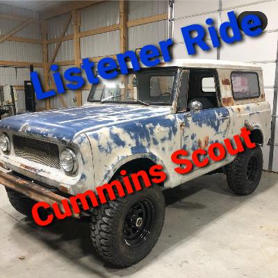 Diesel powered IH Scout 800 with Dan Shay