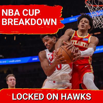 Offense flounders for Hawks in NBA Cup loss to Raptors