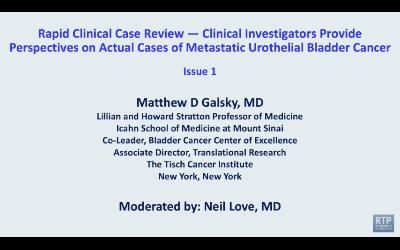 Metastatic Bladder Cancer — Rapid Case Review Issue 1