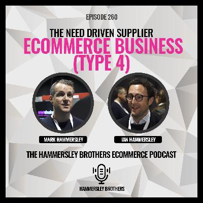Ecommerce: The Need Driven Supplier Ecommerce Business (Type 4) Ecommerce: The Need Driven Supplier Ecommerce Business (Type 4)