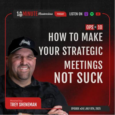 How To Make Your Strategic Meetings Not Suck