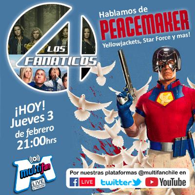 [Los 4 Fanáticos 2x01] Peacemaker | Yellowjackets | Space Force + polémica por Blancanieves Live-Action