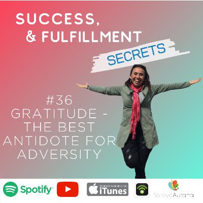 #36 Gratitude - The Best Antidote for Adversity #36 Gratitude - The Best Antidote for Adversity