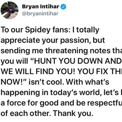 Rambling 3: Insomniac are receiving death threats