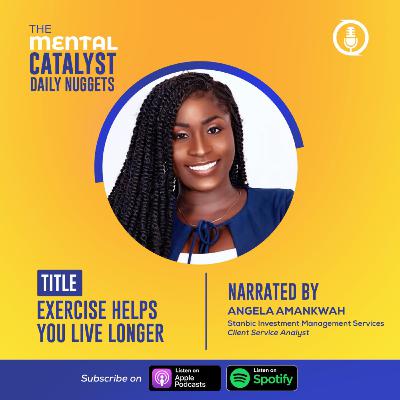 TMC Daily Nugget: Exercise Helps you live longer