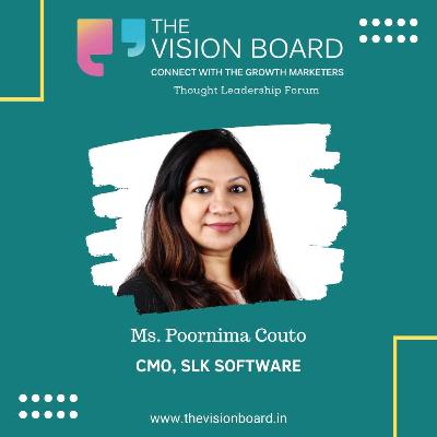 The Vision Board Interview | Ms. Poornima Couto | Chief Marketing Officer | SLK Software