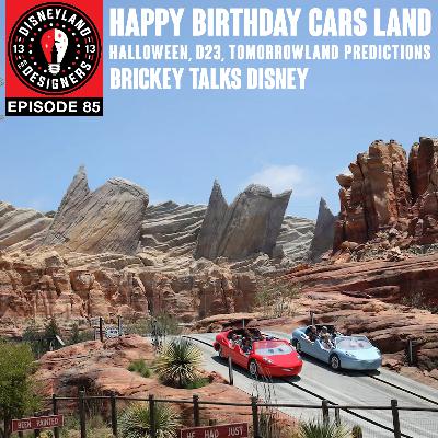 D23, Tomorrowland, Hollywood Land & Oogie Boogie Bash Predictions - Brickey Talks Disney June 13th - 19th