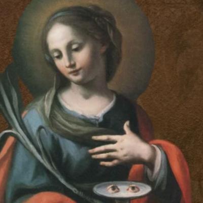 Santa Lucía, virgen y mártir: 13 de diciembre Santa Lucía, virgen y mártir: 13 de diciembre